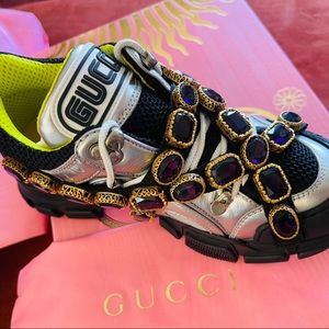 *RARE* 2018 GUCCI FLASHTREK SNEAKER - W 6.5 US